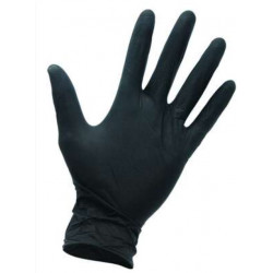 GANTS  NITRILES NOIRS NON...
